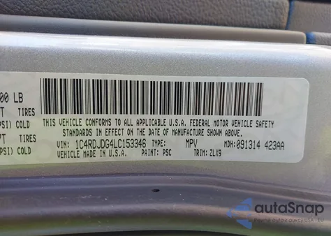 2020 Dodge Durango Gt Plus Awd z USA, uszkodzony, nr VIN 1C4RDJDG4LC153346